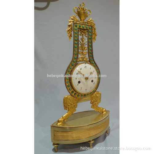 France fireplace clock